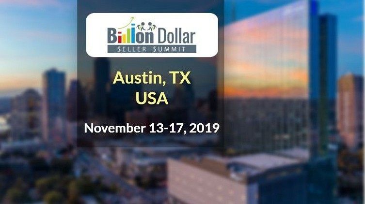 Billion Dollar Seller Summit 2019 November