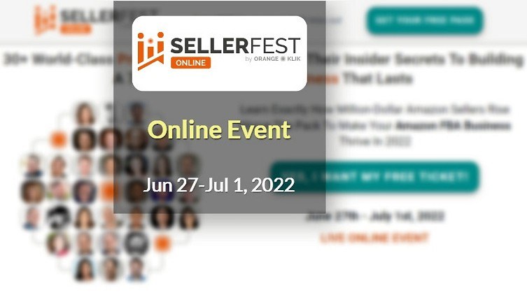 Seller Fest Online 2022 June