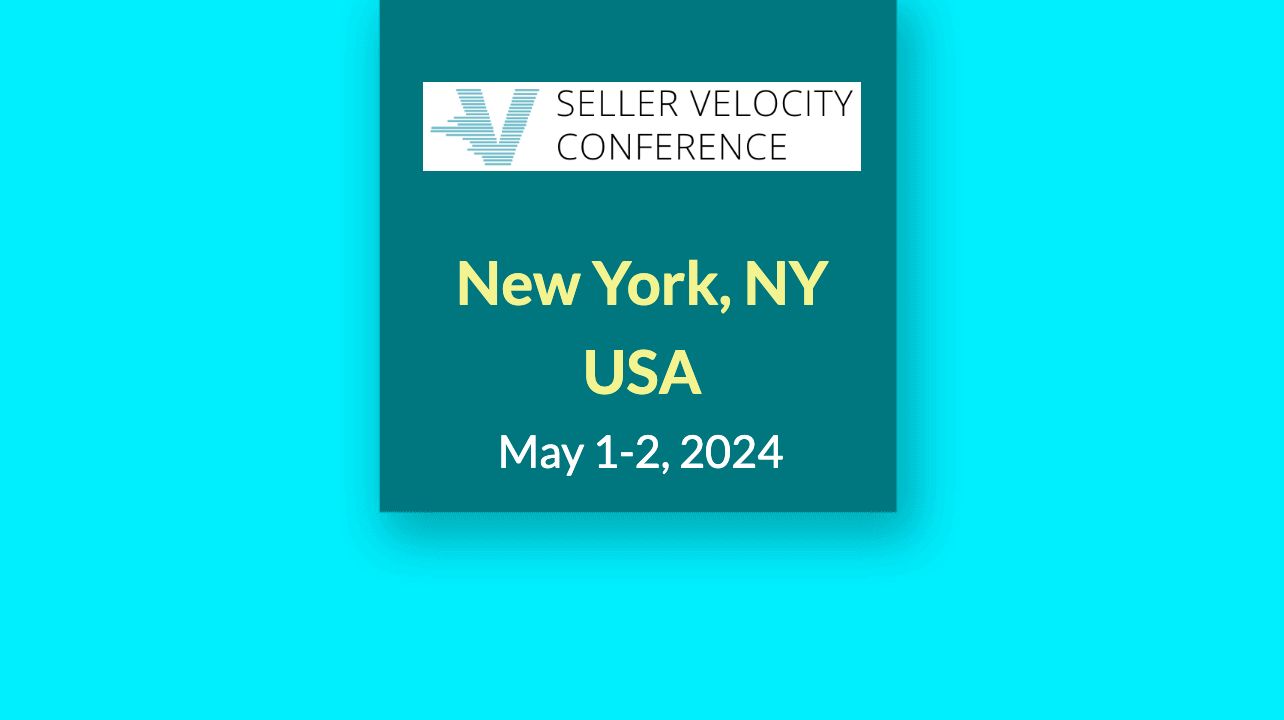 Seller Velocity Conference 2024, New York, NY, US