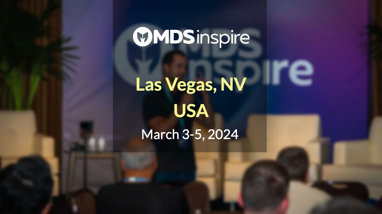 MDS Inspire 2024 Las Vegas NV US AMZSummits Com   MDS Inspire 2024 