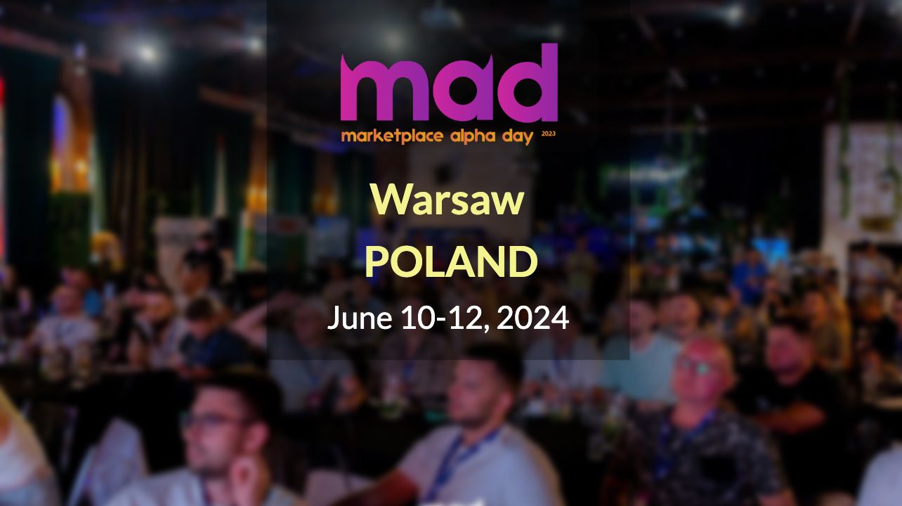 MAD Conference 2024, Warsaw, PL | AMZSummits.com