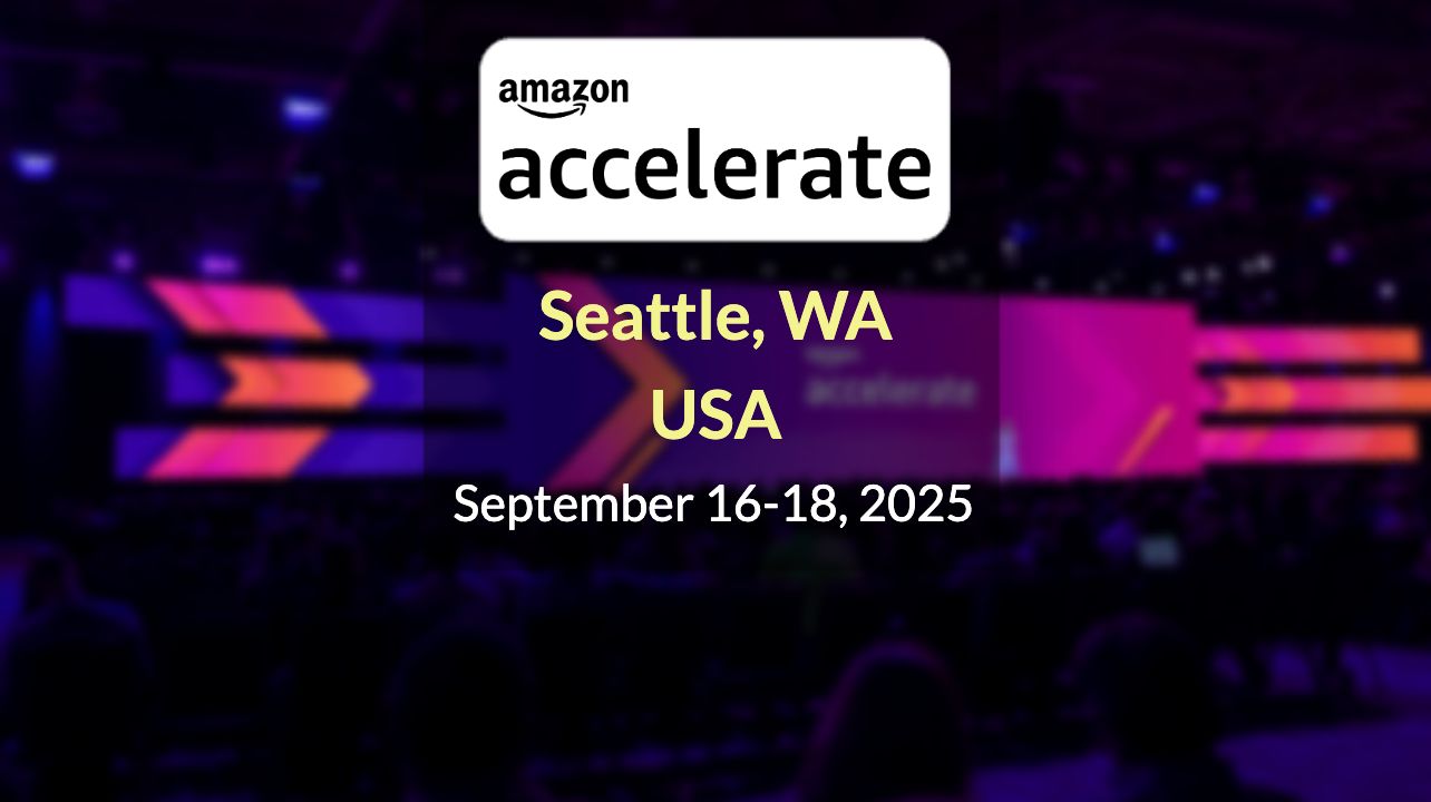 Amazon Accelerate 2025, Seattle, WA, US